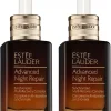 2-Pc. Set Advanced Night Repair Duo Synchronized Multi-Recovery Complex Serum with Hyaluronic Acid & Peptides, 1.7 oz Duo
