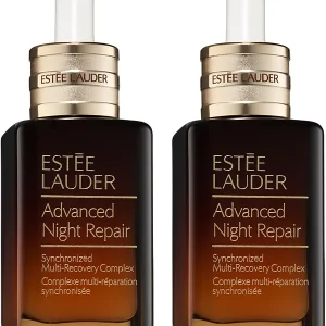 2-Pc. Set Advanced Night Repair Duo Synchronized Multi-Recovery Complex Serum with Hyaluronic Acid & Peptides, 1.7 oz Duo