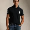 Men's Big Pony Custom Slim Fit Mesh Polo